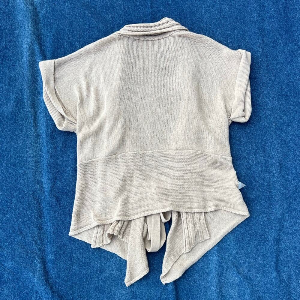 Y2k Extra Touch Belted Sweater Vest View 6
